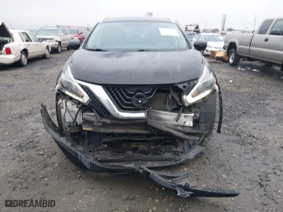 2018 Nissan Murano Platinum with VIN 5N1AZ2MH8JN167650, listed as a IAAI auction lot 41539984 with 74,988 mi miles. Bid and sale history available at carsss.com. Image 12.