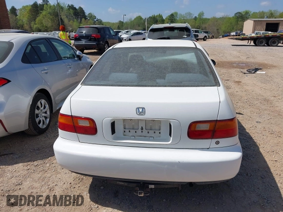 1993 Honda Civic DX z VIN 1HGEG8542PL038710, wystawiony jako IAAI lot #41956929 z przebiegiem 218 360 mil mil oraz . Historia ofert i sprzedaży dostępna na DreamBid. Obrazek 16.