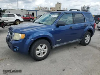 2008 Ford Escape XLT with VIN 1FMCU03108KB12718, listed as a Copart auction lot 57175474 with 152,698 mi miles and Salvage Title. Bid and sale history available at carsss.com. Image 1.
