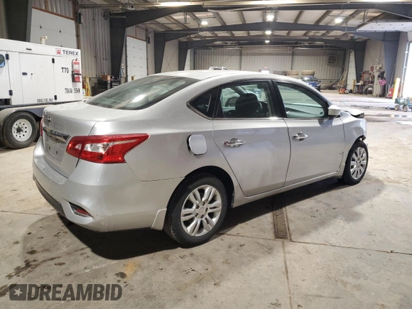 2017 Nissan Sentra S with VIN 3N1AB7AP0HY375622, listed as a Copart auction lot 46664685 with 74,703 mi miles and Salvage Title. Bid and sale history available at carsss.com. Image 3.