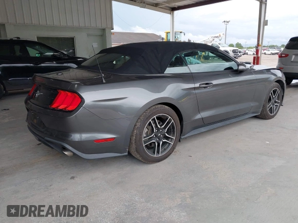 2018 Ford Mustang EcoBoost Premium with VIN 1FATP8UH8J5111817, listed as a IAAI auction lot 42426428 with 63,358 mi miles and . Bid and sale history available at DreamBid. Image 4.