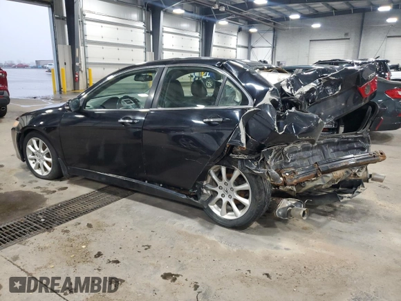 2008 Acura TSX with VIN JH4CL968X8C009691, listed as a Copart auction lot 54417155 with 270,806 mi miles and Salvage title. Bid and sale history available at DreamBid. Image 2.