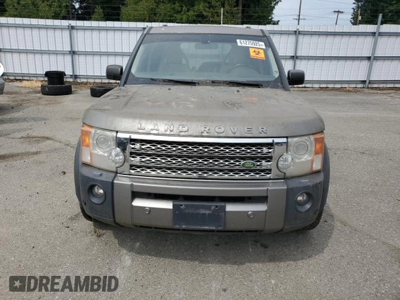 2008 Land Rover LR3 SE with VIN SALAE25468A447301, listed as a Copart auction lot 61275925 with Not provided miles and Clean title. Bid and sale history available at DreamBid. Image 5.