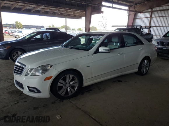 2011 Mercedes-Benz E 350 Luxury with VIN WDDHF2EB4BA498424, listed as a Copart auction lot 49117145 with 219,517 mi miles and Salvage title. Bid and sale history available at DreamBid. Image 1.