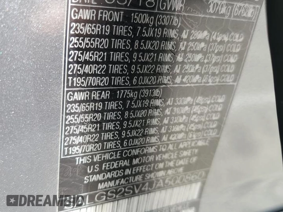 2018 Land Rover Range Rover HSE z VIN SALGS2SV4JA500860, wystawiony jako Copart lot #46641025 z przebiegiem 80 698 mil mil oraz Szkoda całkowita • Salvage title. Historia ofert i sprzedaży dostępna na DreamBid. Obrazek 13.