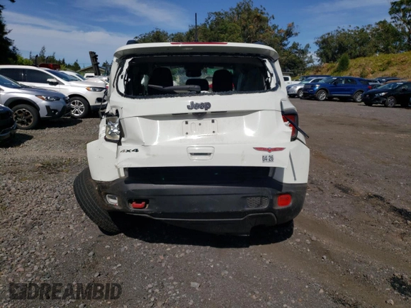 2023 Jeep Renegade Trailhawk with VIN ZACNJDC11PPP71146, listed as a Copart auction lot 53000655 with Not provided miles and Salvage title. Bid and sale history available at DreamBid. Image 6.