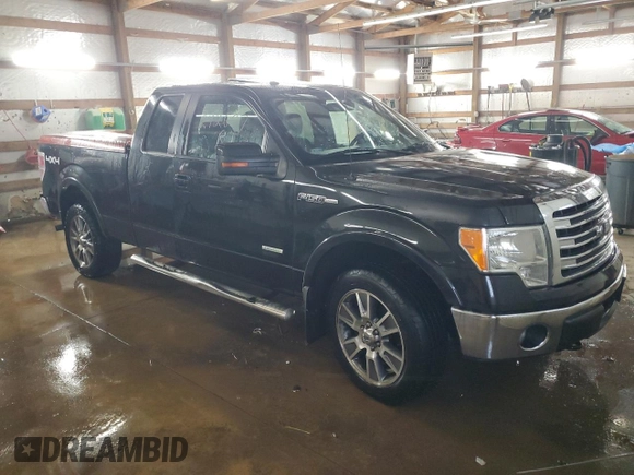 2014 Ford F-150 XL with VIN 1FTFX1ET8EKE77902, listed as a Copart auction lot 87214884 with 166,016 mi miles and Salvage Title. Bid and sale history available at DreamBid. Image 4.