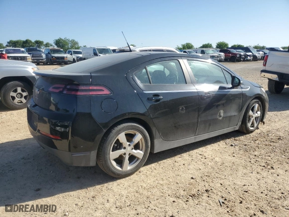 2013 Chevrolet Volt with VIN 1G1RA6E48DU129744, listed as a Copart auction lot 52030295 with 0 mi miles and Clean Title. Bid and sale history available at carsss.com. Image 3.