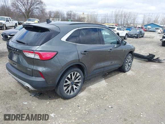 2020 Ford Escape Titanium Hybrid с VIN 1FMCU9DZ6LUA51042, выставлен на аукционе IAAI как лот 42041859 с пробегом 118 731 миль миль и . История ставок и продаж доступна на DreamBid. Изображение 4.