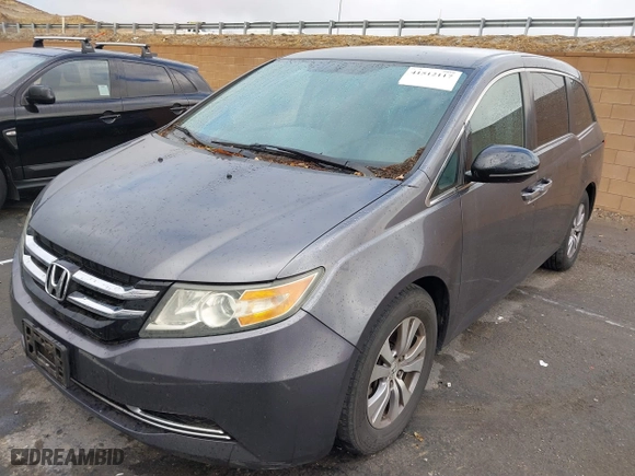 2016 Honda Odyssey SE with VIN 5FNRL5H30GB034980, listed as a IAAI auction lot 41512117 with 97,644 mi miles. Bid and sale history available at carsss.com. Image 2.