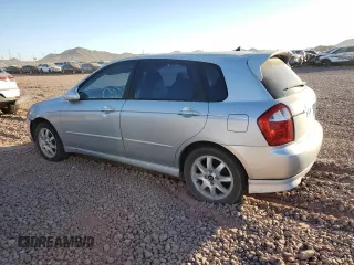 2005 Kia Spectra with VIN KNAFE161955103152, listed as a Copart auction lot 78554024 with 110,142 mi miles and Clean Title. Bid and sale history available at carsss.com. Image 2.