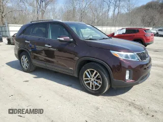 2014 Kia Sorento LX with VIN 5XYKTDA79EG501490, listed as a Copart auction lot 48821225 with 85,941 mi miles and Clean Title. Bid and sale history available at carsss.com. Image 4.