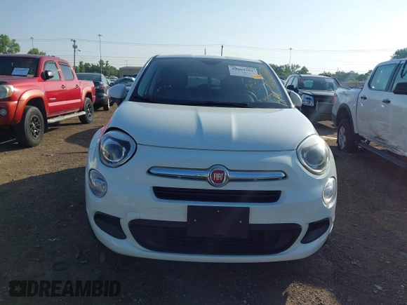 2016 FIAT 500X Easy with VIN ZFBCFXBT6GP362074, listed as a IAAI auction lot 42664201 with 109,121 mi miles and . Bid and sale history available at DreamBid. Image 12.
