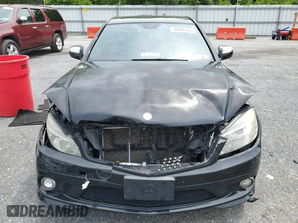 2009 Mercedes-Benz C 300 Sport with VIN WDDGF81X09F282812, listed as a Copart auction lot 60884375 with 99,782 mi miles and Salvage title. Bid and sale history available at DreamBid. Image 5.