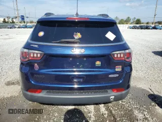 2018 Jeep Compass Latitude with VIN 3C4NJCBB5JT125048, listed as a Copart auction lot 54933965 with 82,266 mi miles and Salvage Title. Bid and sale history available at DreamBid. Image 6.