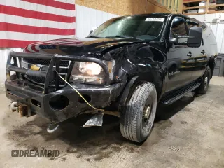 2013 Chevrolet Suburban z VIN 1GNWK5EG4DR246825, wystawiony jako Copart lot #56764205 z przebiegiem 162 459 mil mil oraz Szkoda całkowita • Salvage title. Historia ofert i sprzedaży dostępna na DreamBid. Obrazek 1.