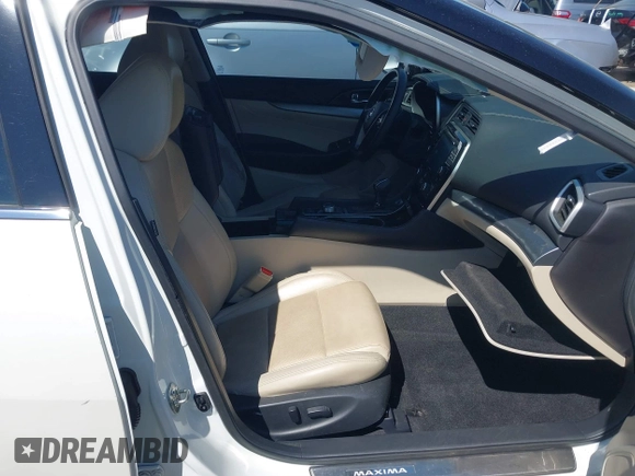 2016 Nissan Maxima 3.5 SV with VIN 1N4AA6AP8GC448226, listed as a IAAI auction lot 41887779 with 110,001 mi miles. Bid and sale history available at carsss.com. Image 5.