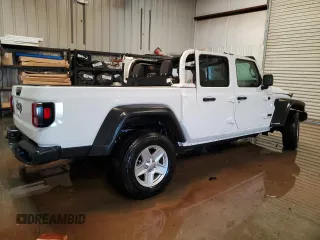 2023 Jeep Gladiator Sport S z VIN 1C6HJTAG0PL523306, wystawiony jako Copart lot #59236535 z przebiegiem 64 185 mil mil oraz Szkoda całkowita • Salvage title. Historia ofert i sprzedaży dostępna na DreamBid. Obrazek 3.