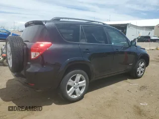 2008 Toyota RAV4 Sport with VIN JTMBD32V786088321, listed as a Copart auction lot 57998825 with 93,145 mi miles and Salvage title. Bid and sale history available at DreamBid. Image 3.