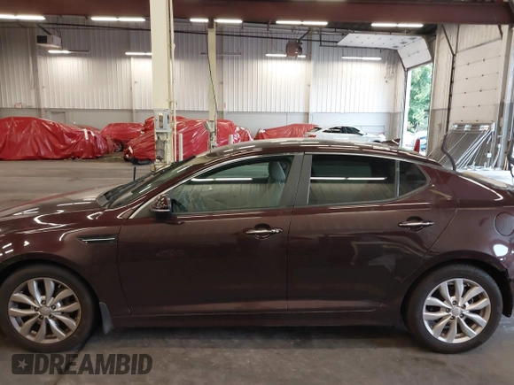 2015 Kia Optima EX with VIN 5XXGN4A78FG417912, listed as a IAAI auction lot 40565849 with 87,358 mi miles. Bid and sale history available at carsss.com. Image 15.