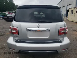 2020 Nissan Armada SL with VIN JN8AY2ND3LX017458, listed as a Copart auction lot 69870064 with 114,191 mi miles and Salvage Title. Bid and sale history available at carsss.com. Image 6.