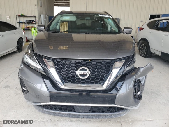 2021 Nissan Murano SV with VIN 5N1AZ2BJ4MC145862, listed as a Copart auction lot 51704575 with 59,081 mi miles and Non Repairable. Bid and sale history available at carsss.com. Image 5.