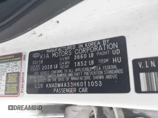2017 Kia Rio LX z VIN KNADM4A33H6011053, wystawiony jako IAAI lot #41581653 z przebiegiem 208 532 mil mil oraz . Historia ofert i sprzedaży dostępna na DreamBid. Obrazek 9.
