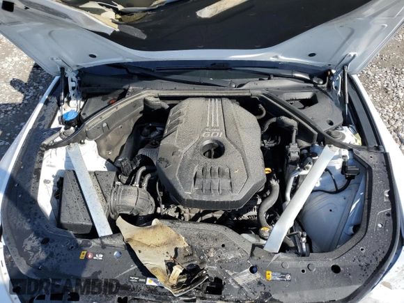 2019 Genesis G70 2.0T Advanced with VIN KMTG44LA1KU024612, listed as a Copart auction lot 60957484 with 78,019 mi miles and Salvage Title. Bid and sale history available at carsss.com. Image 11.
