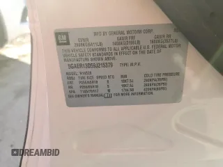 2009 Buick Enclave CX with VIN 5GAER13D59J215379, listed as a Copart auction lot 42226185 with 175,487 mi miles and Salvage Title. Bid and sale history available at DreamBid. Image 13.