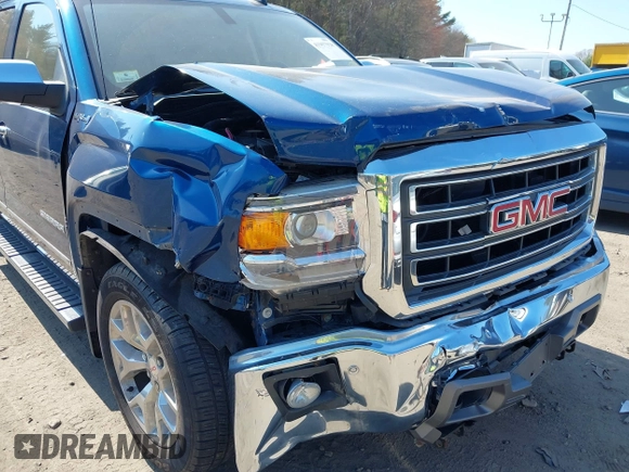 2015 GMC Sierra 1500 SLT with VIN 3GTU2VEC5FG377584, listed as a IAAI auction lot 41957928 with 91,125 mi miles and . Bid and sale history available at DreamBid. Image 6.
