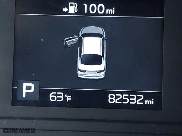 2019 Kia Optima S with VIN 5XXGT4L37KG353274, listed as a IAAI auction lot 41524460 with 82,532 mi miles. Bid and sale history available at carsss.com. Image 15.