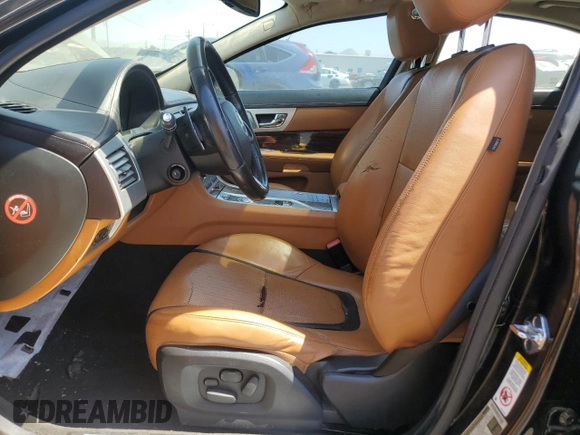 2012 Jaguar XF Portfolio with VIN SAJWA0HB2CLS41060, listed as a Copart auction lot 61310374 with 0 mi miles and Clean Title. Bid and sale history available at carsss.com. Image 7.