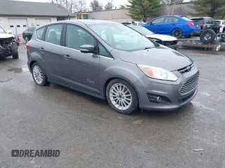 2014 Ford C-Max Energi SEL with VIN 1FADP5CU2EL502237, listed as a IAAI auction lot 41964997 with 252,928 mi miles. Bid and sale history available at carsss.com. Image 1.
