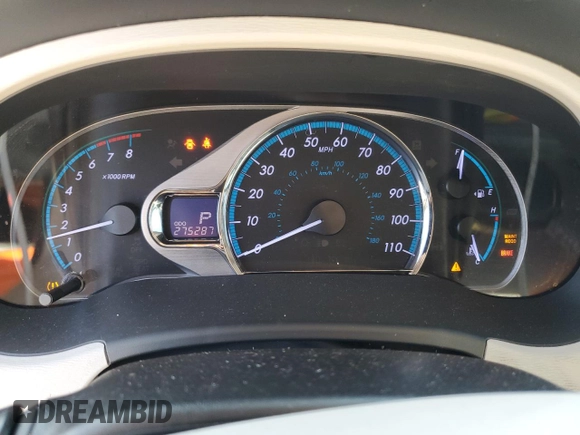 2012 Toyota Sienna XLE AAS with VIN 5TDYK3DC1CS279575, listed as a Copart auction lot 60350235 with 275,287 mi miles and Salvage title. Bid and sale history available at DreamBid. Image 9.