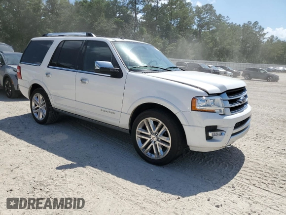 2016 Ford Expedition Platinum с VIN 1FMJU1MT0GEF07461, выставлен на аукционе Copart как лот 57493455 с пробегом 193 091 миль миль и Списание • Salvage title. История ставок и продаж доступна на DreamBid. Изображение 4.