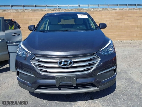 2018 Hyundai Santa Fe Sport 2.4L with VIN 5XYZTDLB1JG568580, listed as a IAAI auction lot 41861643 with 78,883 mi miles. Bid and sale history available at carsss.com. Image 12.