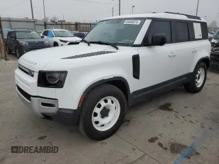 2021 Land Rover Defender S with VIN SALEJ7RX9M2038129, listed as a Copart auction lot 83840574 with 88,105 mi miles and Salvage title. Bid and sale history available at DreamBid. Image 1.
