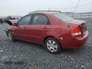 2009 Kia Spectra SX with VIN KNAFE221895648213, listed as a Copart auction lot 85082664 with 241,644 mi miles and Salvage Title. Bid and sale history available at carsss.com. Image 2.