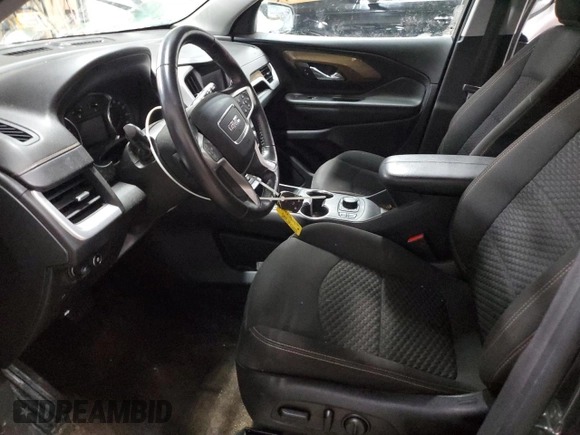 2021 GMC Terrain SLE with VIN 3GKALTEV1ML356410, listed as a Copart auction lot 45262545 with 48,847 mi miles and Salvage Title. Bid and sale history available at carsss.com. Image 7.