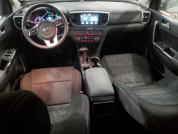 2022 Kia Sportage LX with VIN KNDPMCACXN7989162, listed as a Copart auction lot 51264965 with 20,239 mi miles and Salvage Title. Bid and sale history available at DreamBid. Image 8.