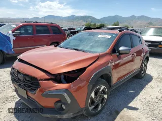 2024 Subaru Crosstrek Limited с VIN 4S4GUHN69R3748770, выставлен на аукционе Copart как лот 59173655 с пробегом 9 049 миль миль и Списание • Salvage title. История ставок и продаж доступна на DreamBid. Изображение 1.