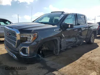 2020 GMC Sierra 1500 Denali with VIN 1GTU9FED8LZ175313, listed as a Copart auction lot 72785244 with 192,207 mi miles and Non Repairable. Bid and sale history available at DreamBid. Image 1.
