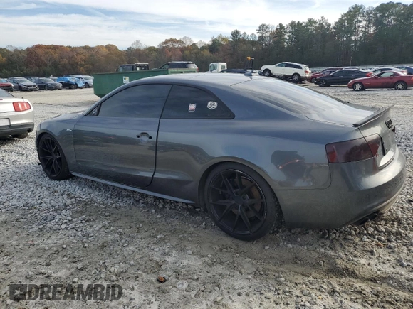 2016 Audi S5 Premium Plus with VIN WAUC4AFR6GA040971, listed as a Copart auction lot 81013414 with 121,417 mi miles and Salvage Title. Bid and sale history available at carsss.com. Image 2.