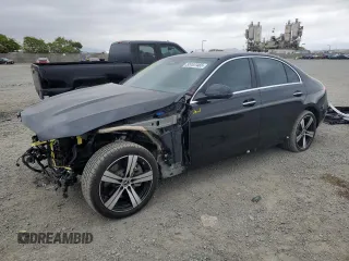 2025 Mercedes-Benz C 300 z VIN W1KAF4GB7SR249191, wystawiony jako Copart lot #55107465 z przebiegiem 3 253 mil mil oraz Szkoda całkowita • Salvage title. Historia ofert i sprzedaży dostępna na DreamBid. Obrazek 1.