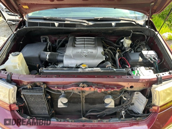 2008 Toyota Tundra с VIN 5TBBV54138S494334, выставлен на аукционе Copart как лот 60036975 с пробегом 196 363 миль миль и Чистый • Clean title. История ставок и продаж доступна на DreamBid. Изображение 6.