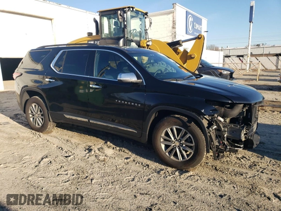 2022 Chevrolet Traverse LT Leather with VIN 1GNERHKW4NJ133767, listed as a Copart auction lot 85268164 with 56,951 mi miles and Salvage Title. Bid and sale history available at carsss.com. Image 4.