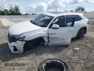 2024 Volkswagen Atlas SEL R-Line with VIN 1V2AE2CA5RC219536, listed as a Copart auction lot 58911605 with 19,454 mi miles and Salvage title. Bid and sale history available at DreamBid. Image 1.