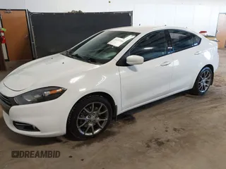 2014 Dodge Dart SXT with VIN 1C3CDFBB4ED860541, listed as a IAAI auction lot 41657286 with 100,670 mi miles. Bid and sale history available at carsss.com. Image 2.