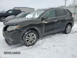 2015 Nissan Rogue SL with VIN 5N1AT2MV2FC830513, listed as a Copart auction lot 45189045 with Not Provided miles and Salvage Title. Bid and sale history available at carsss.com. Image 1.