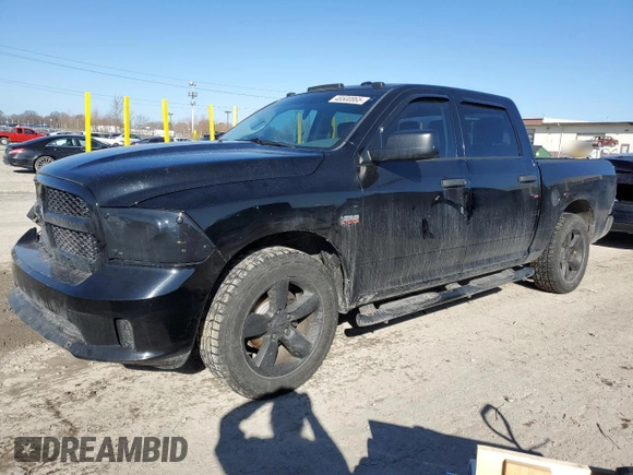 2014 Ram 1500 Express with VIN 3C6RR6KT8EG237952, listed as a Copart auction lot 48500865 with 180,668 mi miles and Salvage Title. Bid and sale history available at carsss.com. Image 1.